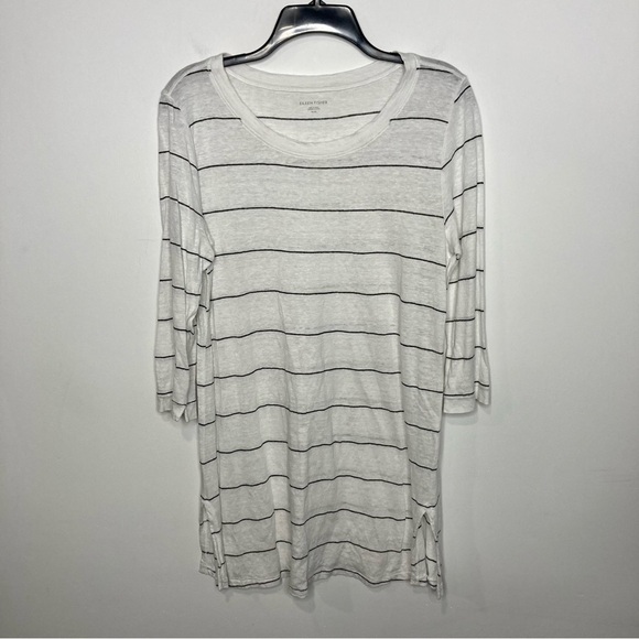 Eileen Fisher organic linen tunic top size medium - Picture 1 of 4